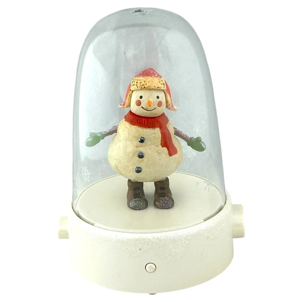Hallmark HAPPY TAPPER SNOWMAN 2008 Musical Animated Figurine